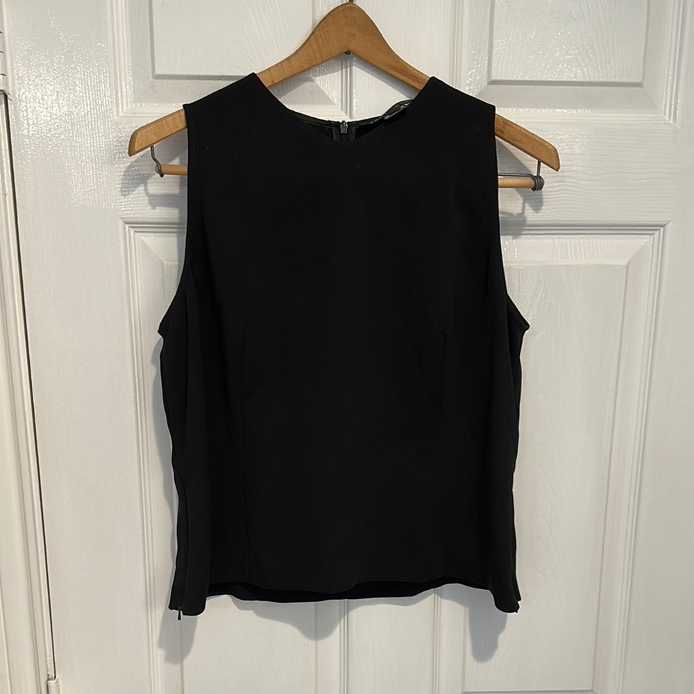Elegant Black Sleeveless Top